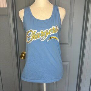 Los Angeles Chargers Women's Blue Racerback Tank Top